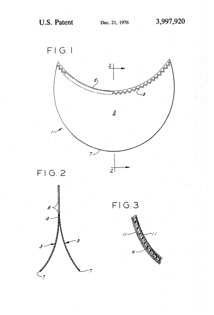 TODAY’S PATENT – DRESS SHIELD - Lexprotector.com