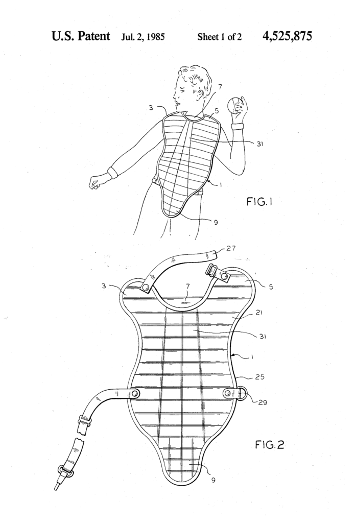 Today’s Patent- Chest Protector with Rigid Plates - Lexprotector.com